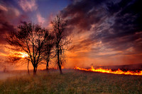 Flint Hills Sunset
