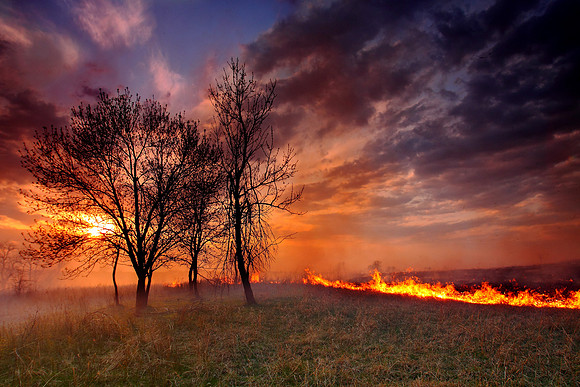 Flint Hills Sunset